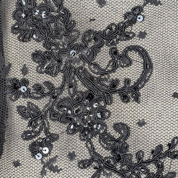 Gemini Paris Floral Embroidered Shrug - Picture 7 of 7